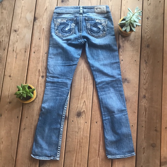 Silver Denim Jeans - Picture 6 of 11